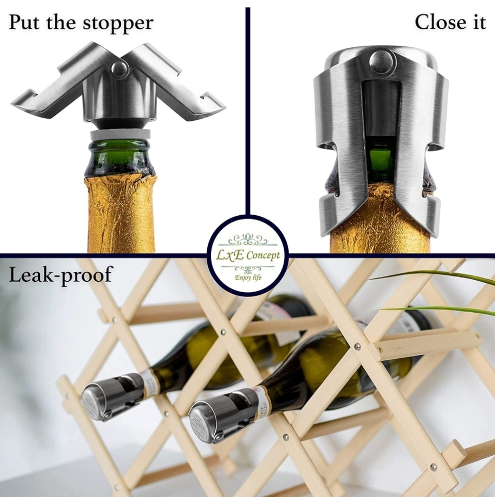 Champagne Stopper Set - Picture 4 of 4